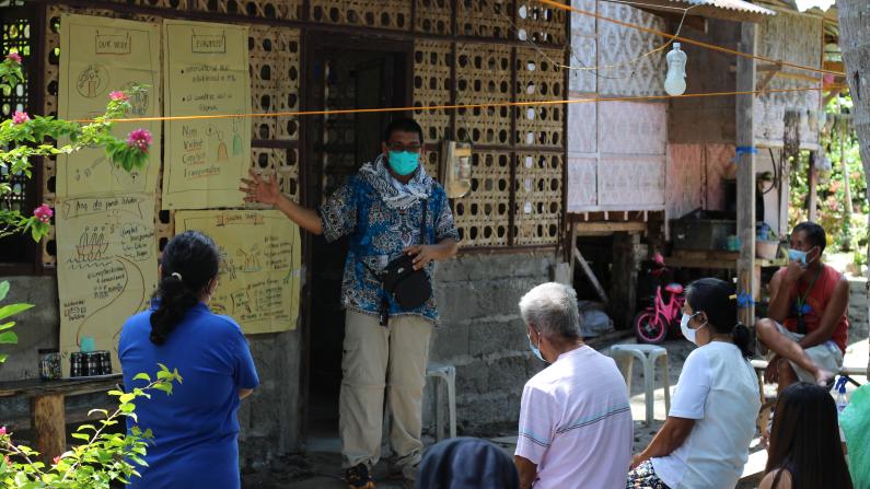 forumZFD met with community members to jointly plan the project