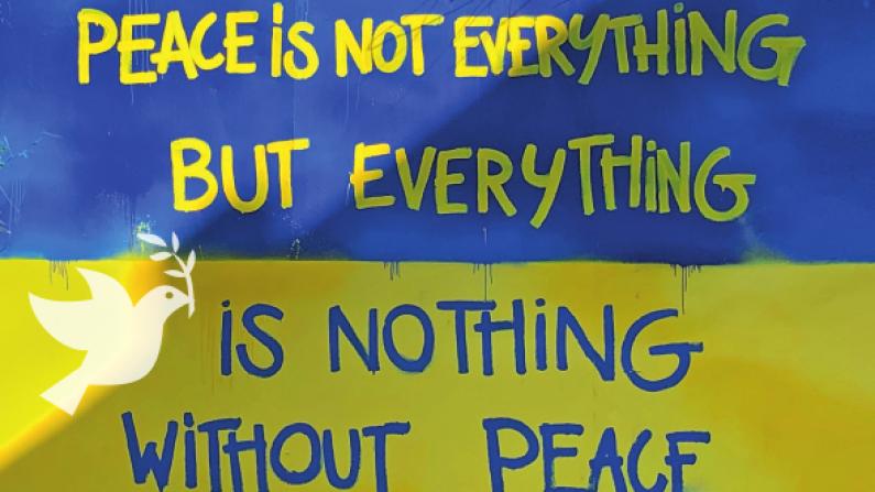 Peace is not everything, but everything is nothing without peace Peace is not everything, but everything is nothing without peace