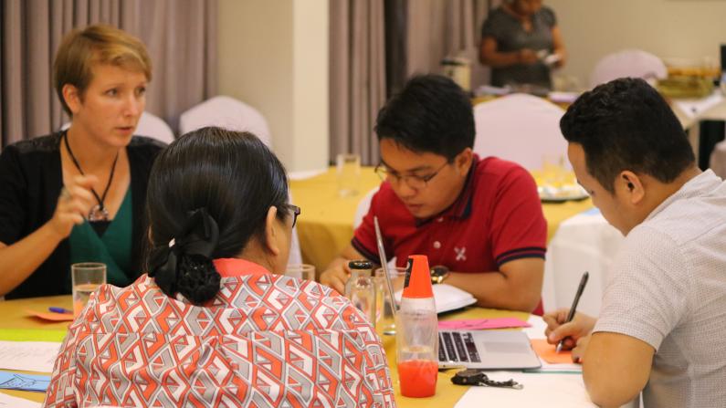 Learning exchange on peace centers