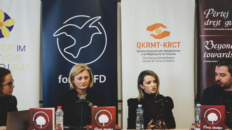 Promotion of ‘Beyond pain, toward courage’ at the University of Gjakova ‘Fehmi Agani’ 6