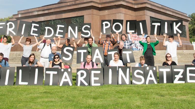 Friedenspolitik statt Militäreinsätze