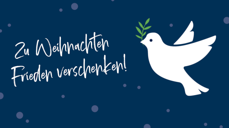 Friedenstaube Weihnachten