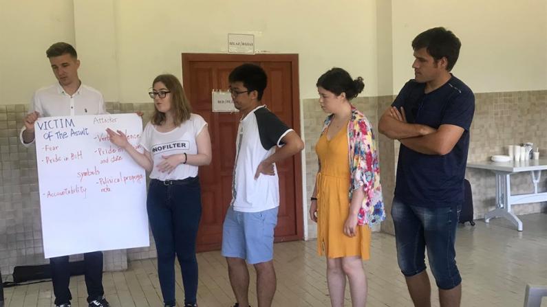 The Democracy & Peacebuilding in Bosnia & Herzegovina youth camp in Prijedor