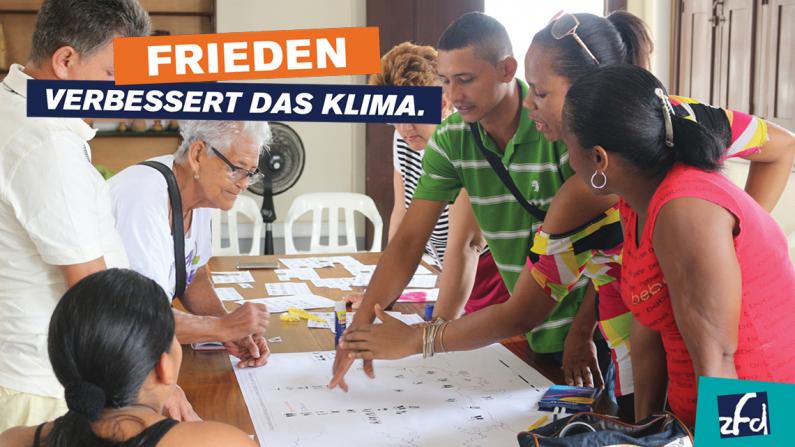 Frieden verbessert das Klima