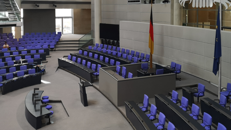 Der Bundestag in Berlin
