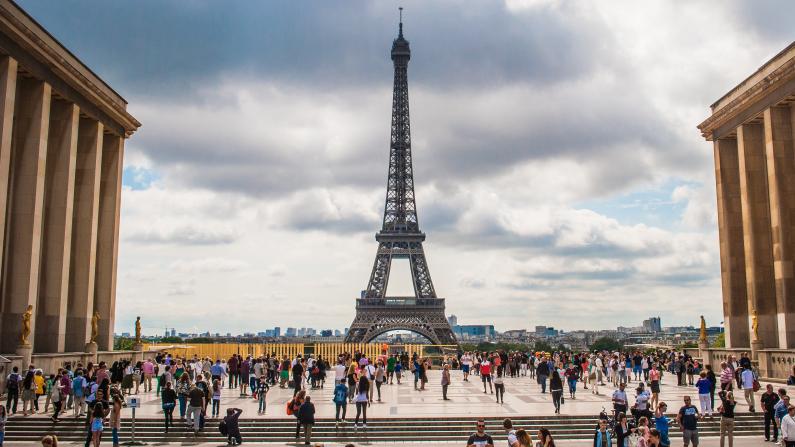 Der Eiffelturm in Paris