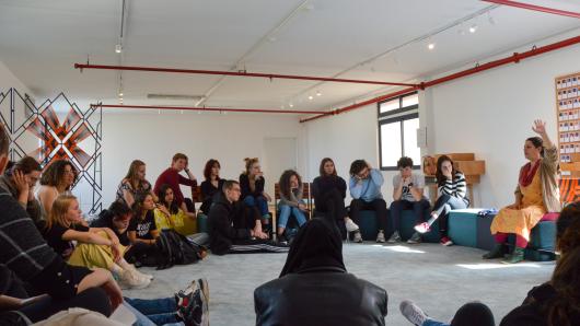 Beit Hagafen, Talk at the Third Space&nbsp;