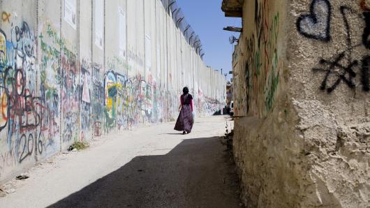 Trennmauer in Bethlehem