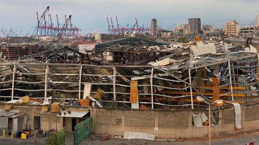 Explosion in Beirut