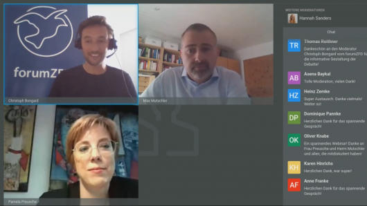 Webinar: Frieden schaffen auch mit Waffen?!