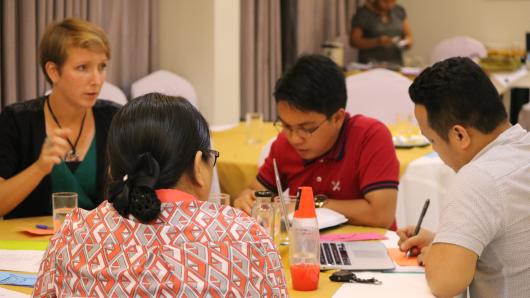 Learning exchange on peace centers