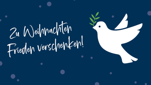 Friedenstaube Weihnachten