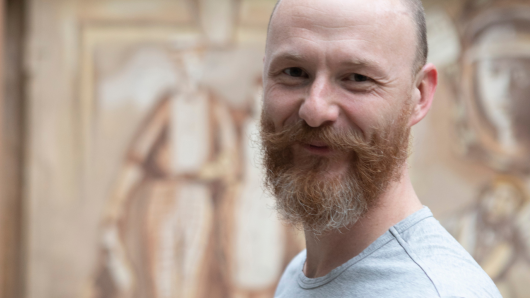 Dmytro Kovbasiuk von der NGO Zatsikavleni