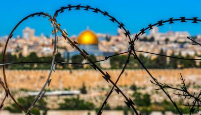 Symbol Jerusalem Stacheldraht