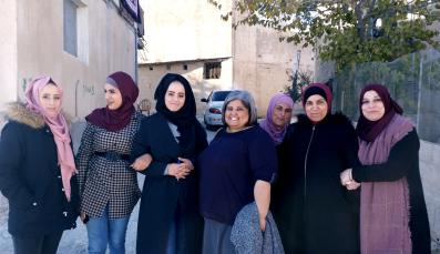 Eine von Pro Peace geförderte Frauengruppe im Dorf Jub Al-Deep