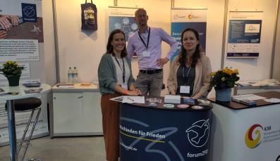 Das Team von Pro Peace beim DPT in Cottbus