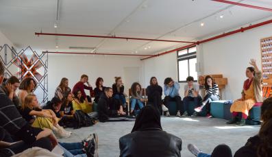 Beit Hagafen, Talk at the Third Space 