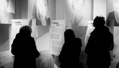  Peace with Women's Face exhibition opened in Belgrade and Bihać 1