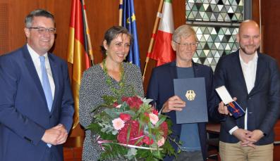 Bundesverdienstkreuz für Heinz Wagner