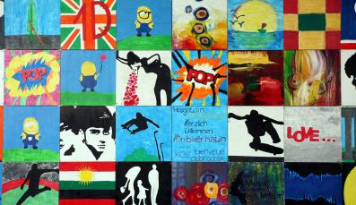 buntes Graffiti