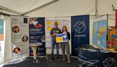 Unser Stand bei Religions for Peace