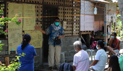 forumZFD met with community members to jointly plan the project