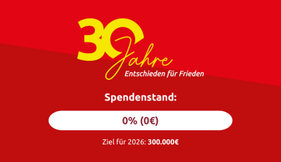 Jubil&auml;umsfonds: "Frieden &ndash; hier und jetzt"