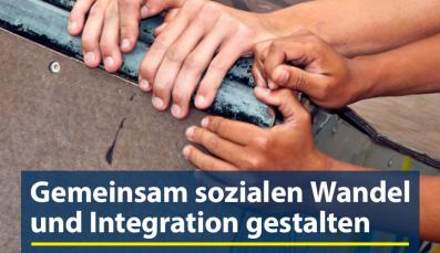 Broschüre: Gemeinsam sozialen Wandel und Integration gestalten