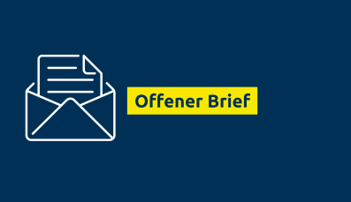 Offener Brief Symbolbild