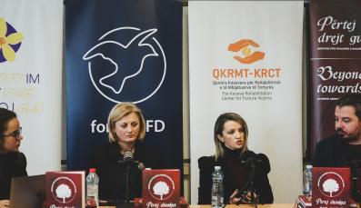 Promotion of ‘Beyond pain, toward courage’ at the University of Gjakova ‘Fehmi Agani’ 6