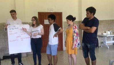 The Democracy & Peacebuilding in Bosnia & Herzegovina youth camp in Prijedor