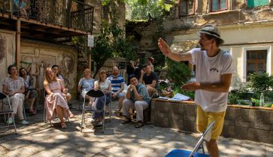 Participants of the School of Culture of Neighbourhood in Odesa, 2019