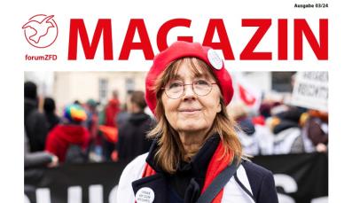 Coverbild des forumZFD Magazins, Ausgabe 03-2024