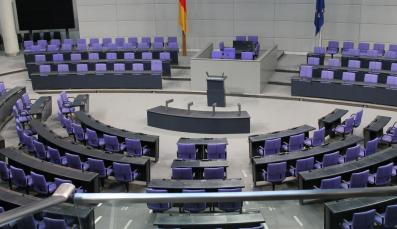 Der Bundestag in Berlin 