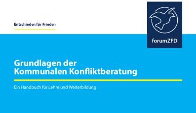 Deckblatt des Handbuchs für Kommunale Konfliktberatung
