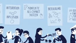 B&uuml;rger der Stadt diskutieren &uuml;ber ihre wichtigen Themen