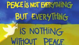 Peace is not everything, but everything is nothing without peace