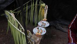 Manobo ritual preceding a meeting