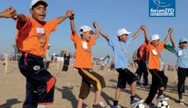 Sport fairbindet Titel des Bildungshefts