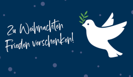 Friedenstaube Weihnachten