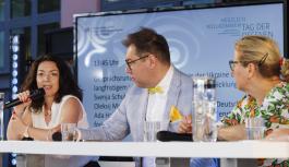 Ada Hakobyan, Bundesministerin Schulze und Oleksij Makejew