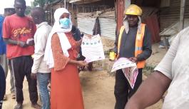 Covid 19 Aufkl&auml;rung in Kenia