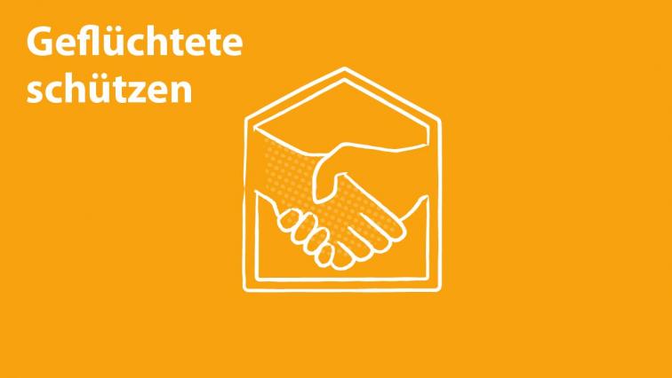 Geflüchtete schützen