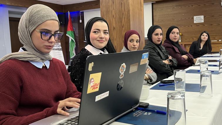 Dooz-Redakteurinnen bei einem Workshop