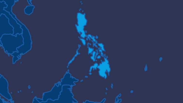 Karte der Philippinen