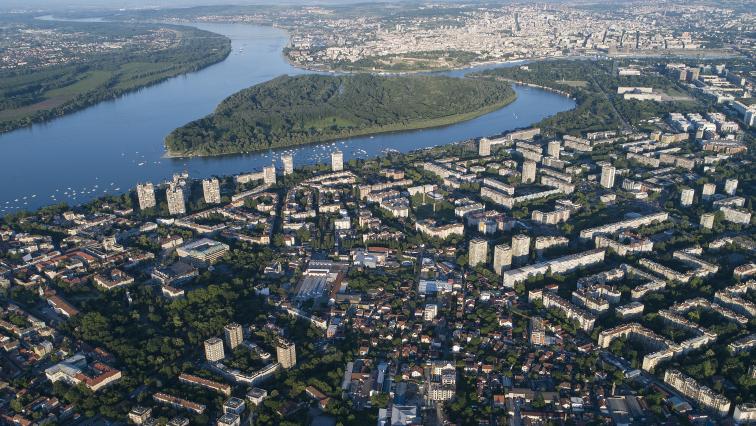 Blick &uuml;ber Belgrad
