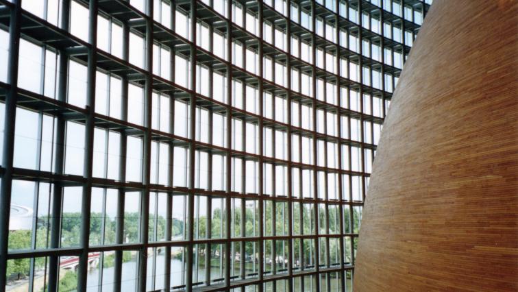 Fensterfront EU-Parlament