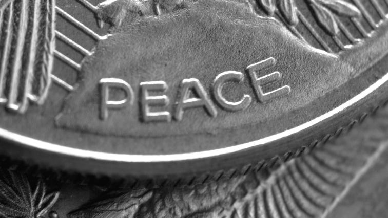 Peace Geldmünze